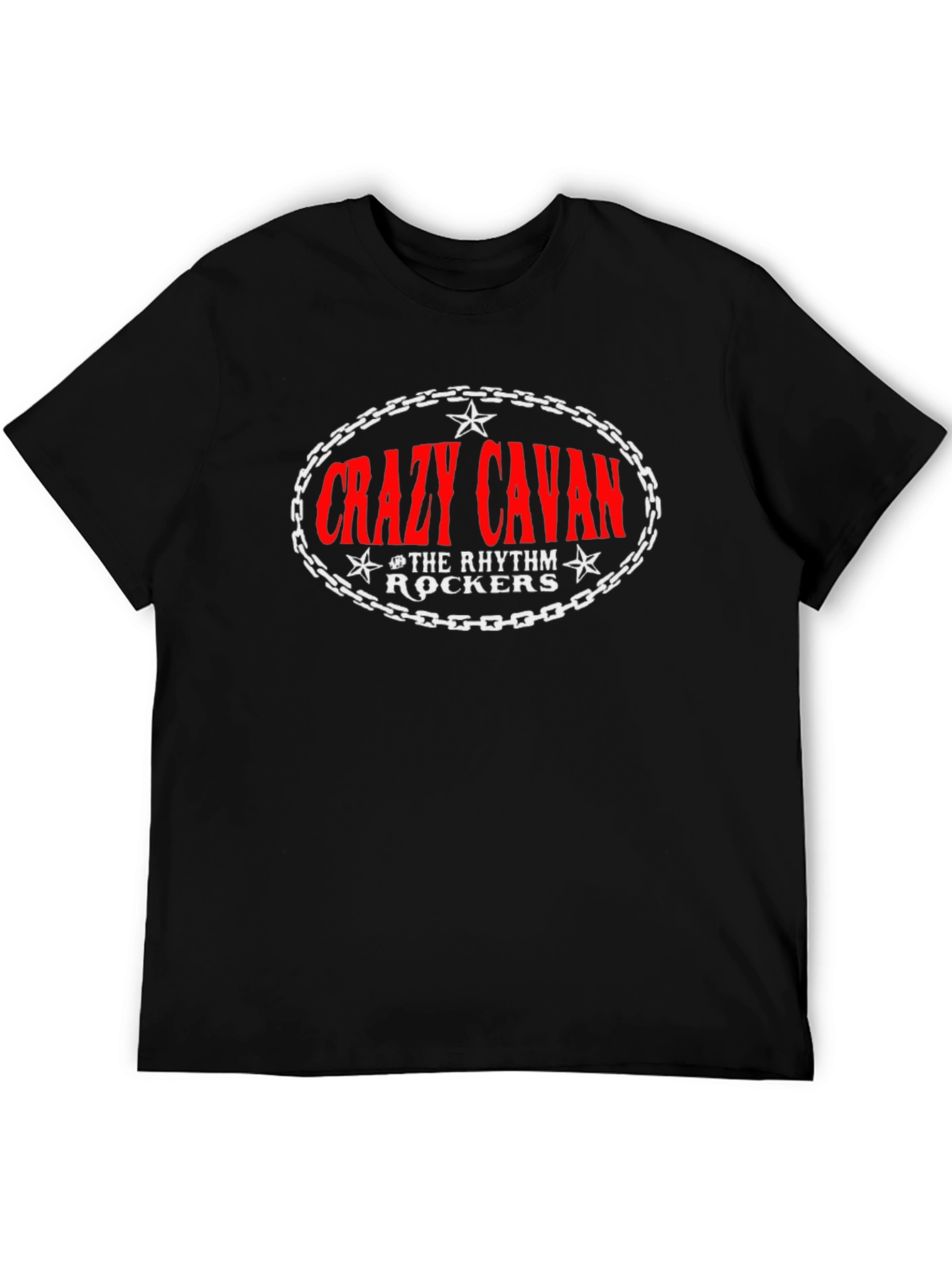 Crazy Cavan Rockers Black T-Shirt