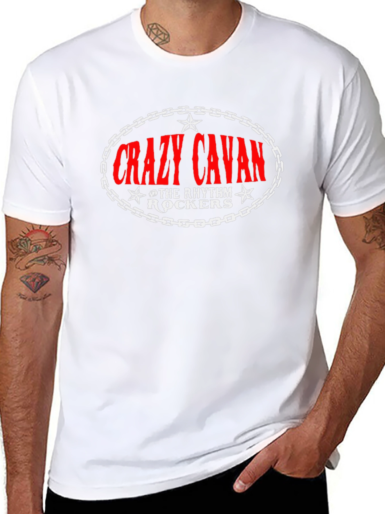 Crazy Cavan Rockers Black T-Shirt