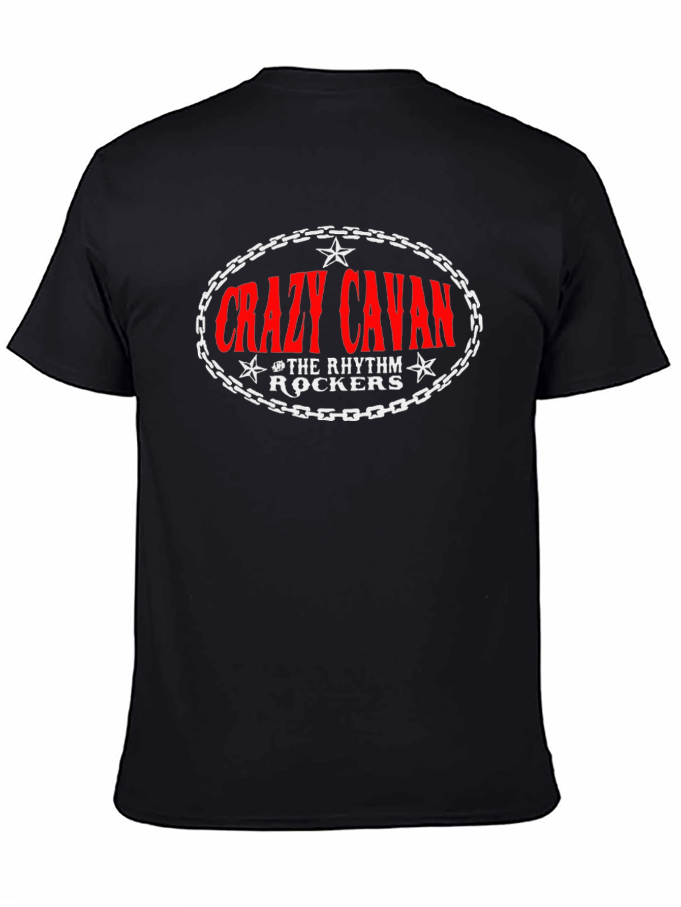 Crazy Cavan Rockers Black T-Shirt