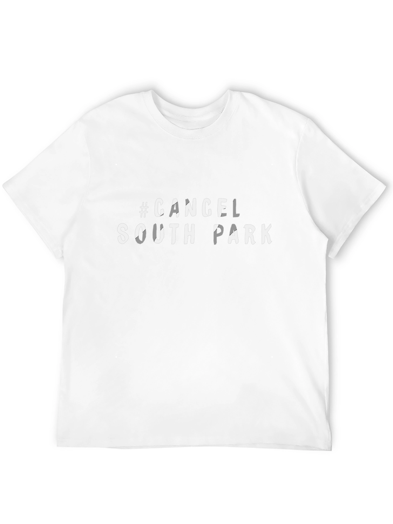 Cancel South Park Graphic Tee - Black Cotton T-Shirt