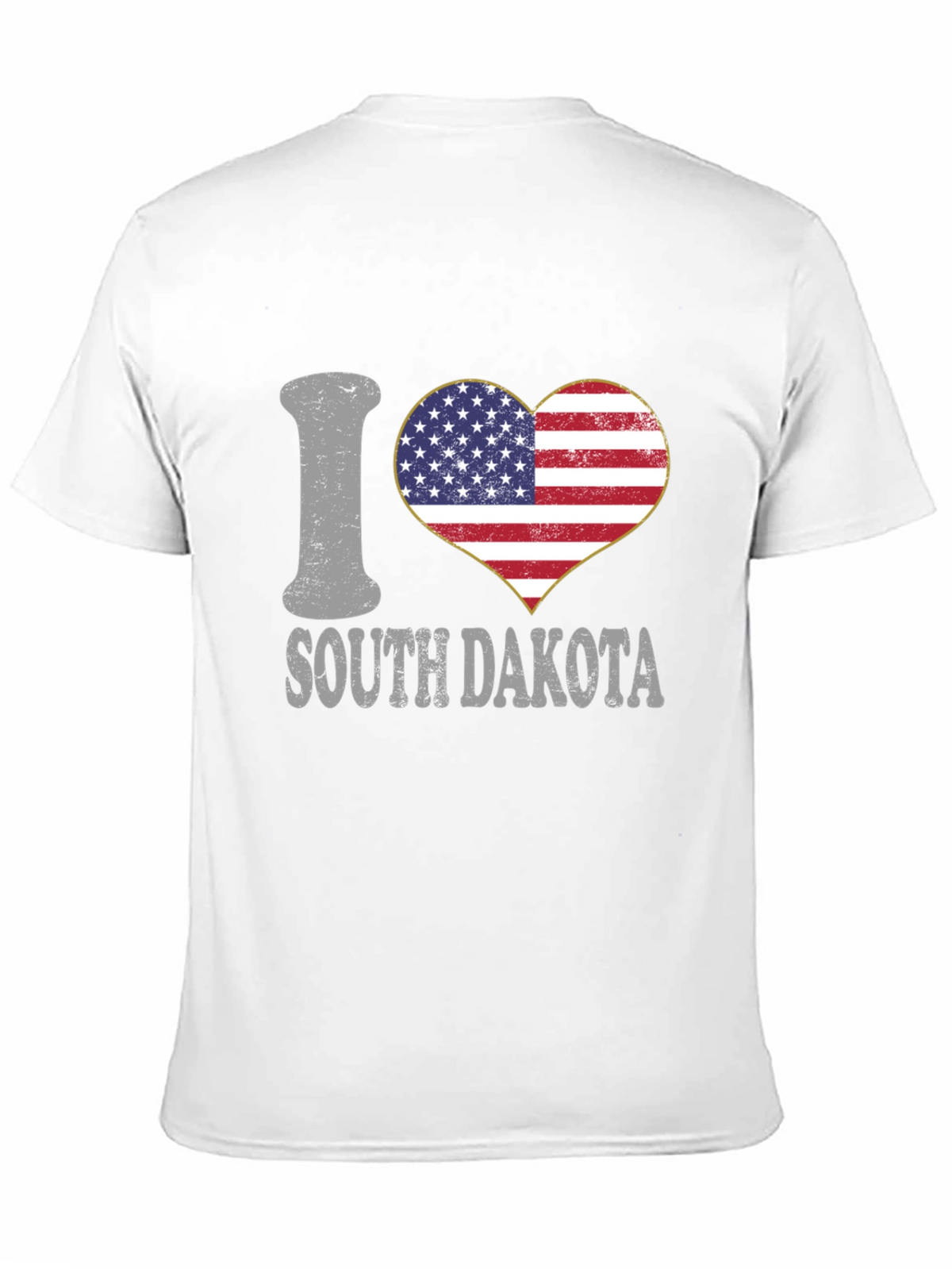 I Love South Dakota Patriotic T-Shirt