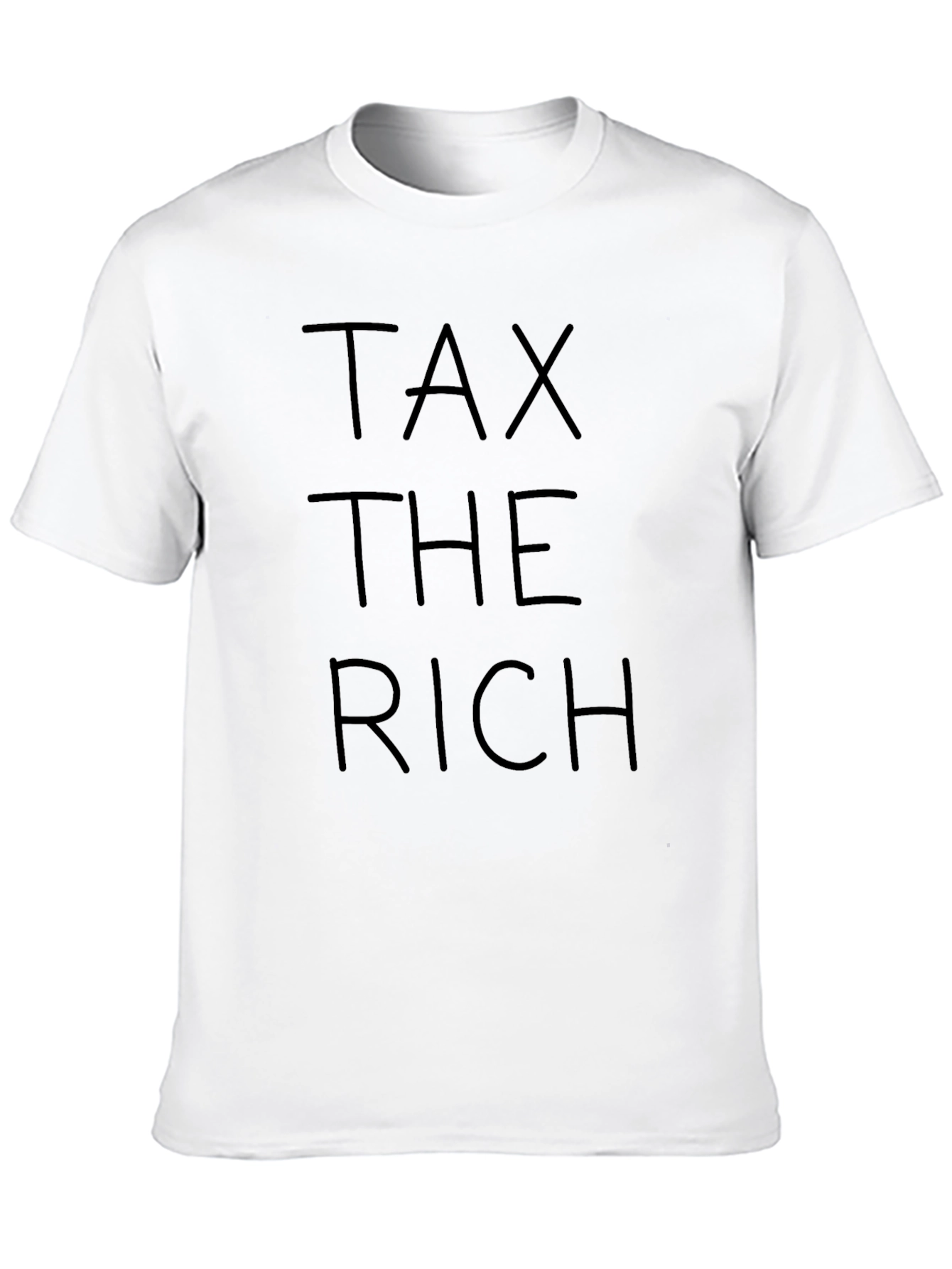Tax the Rich Black T-Shirt - Statement Tee