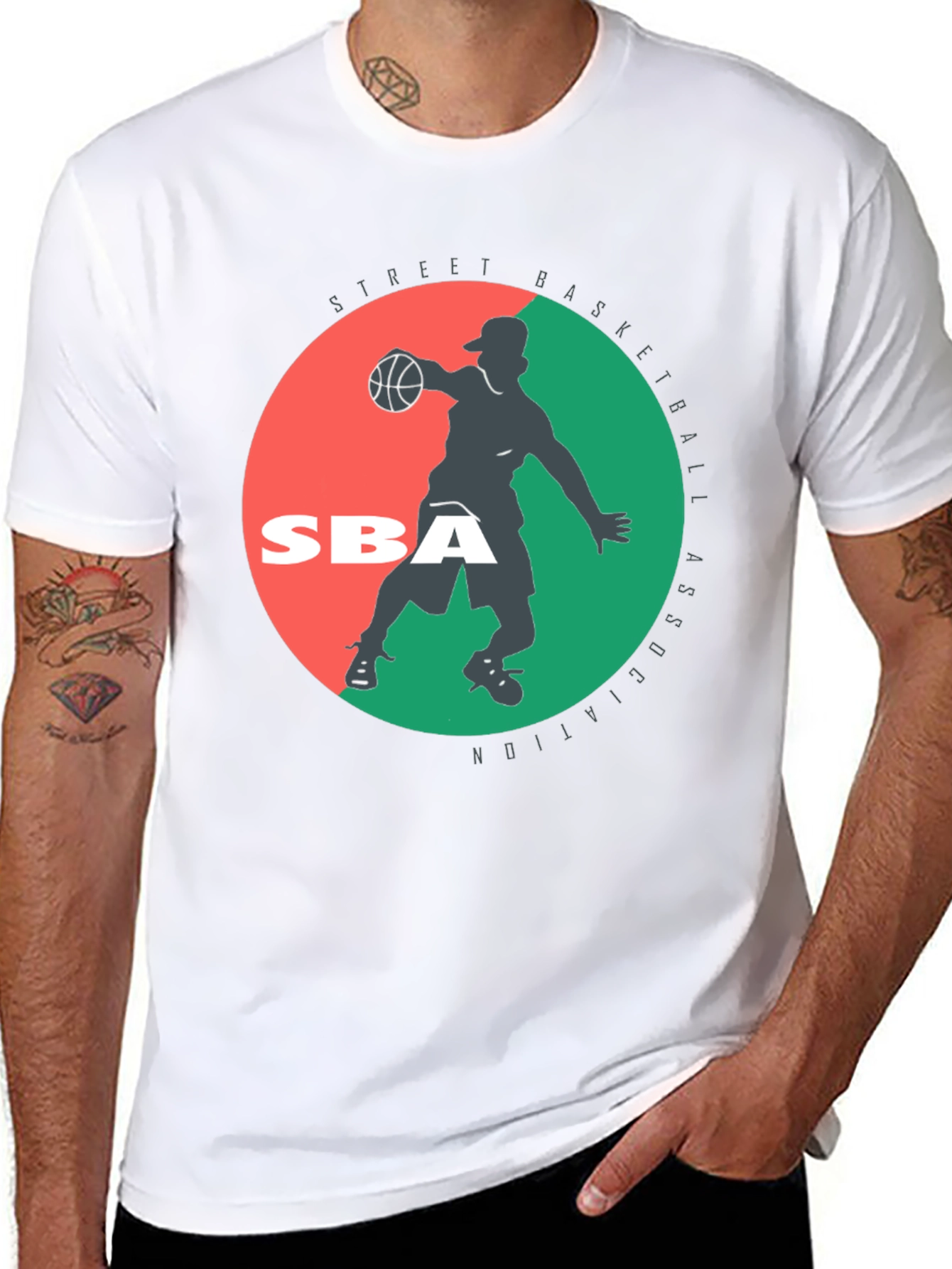 Street Basketball Association Graphic Tee