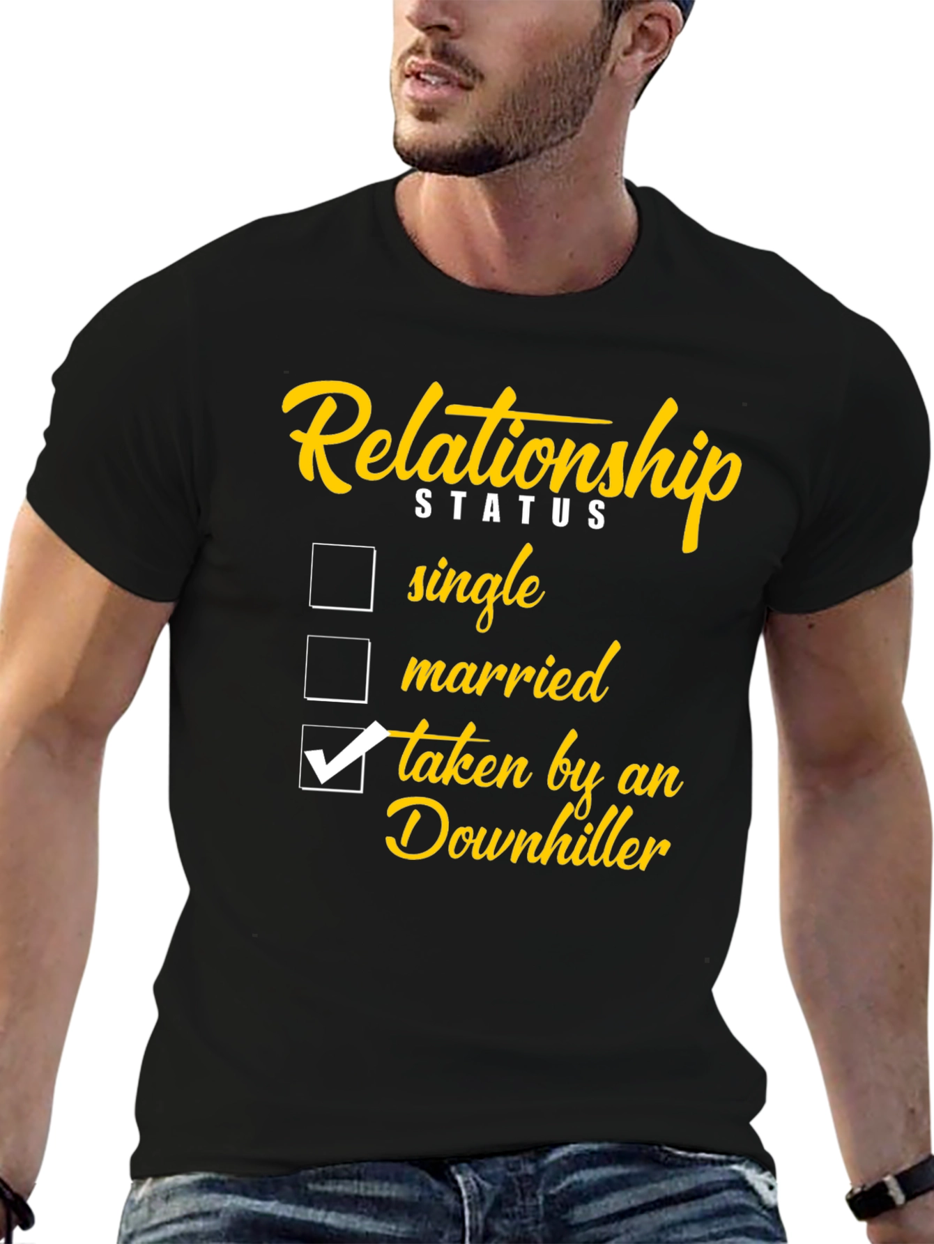 Relationship Status Downhiller T-Shirt