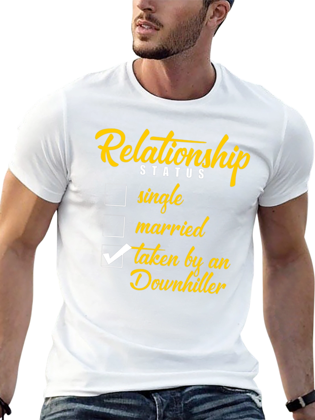 Relationship Status Downhiller T-Shirt