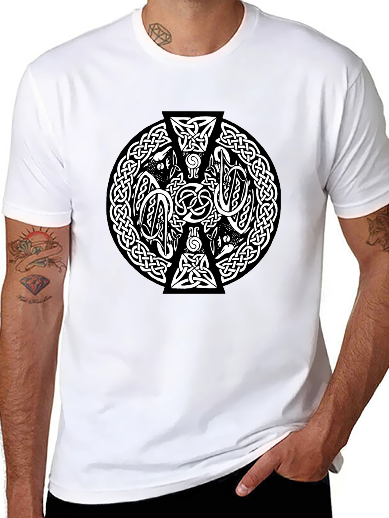 Celtic Knot Graphic Tee
