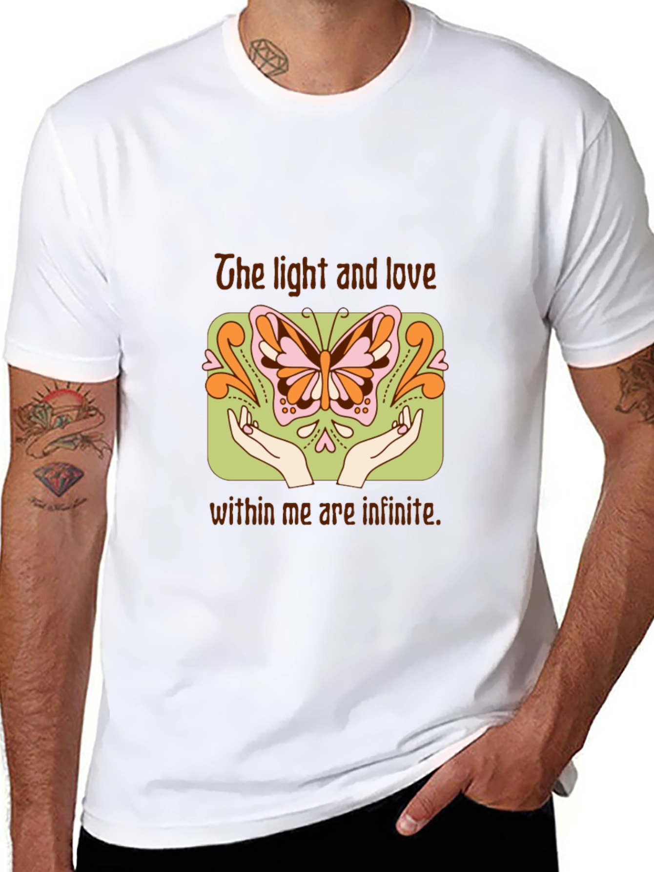 Butterfly Light & Love Graphic Tee - Unisex