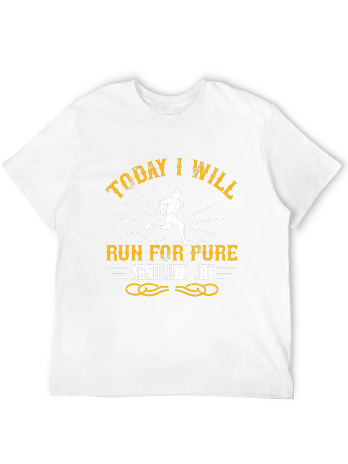 Today I Will Run Graphic Tee