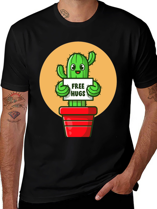 Cactus Free Hugs Graphic Tee