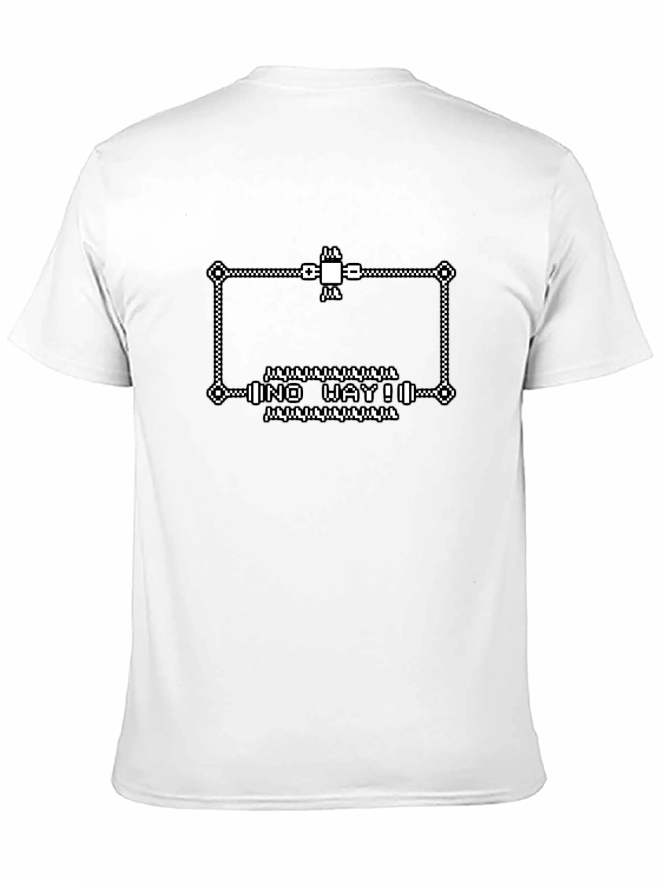 Retro NO WAY Graphic Tee - Gamer Style
