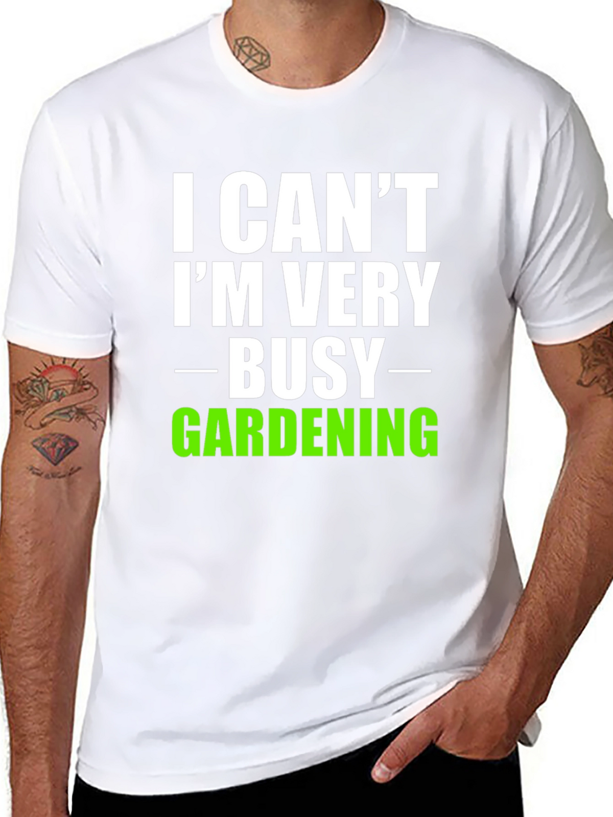 I Cant Im Very Busy Gardening T-Shirt
