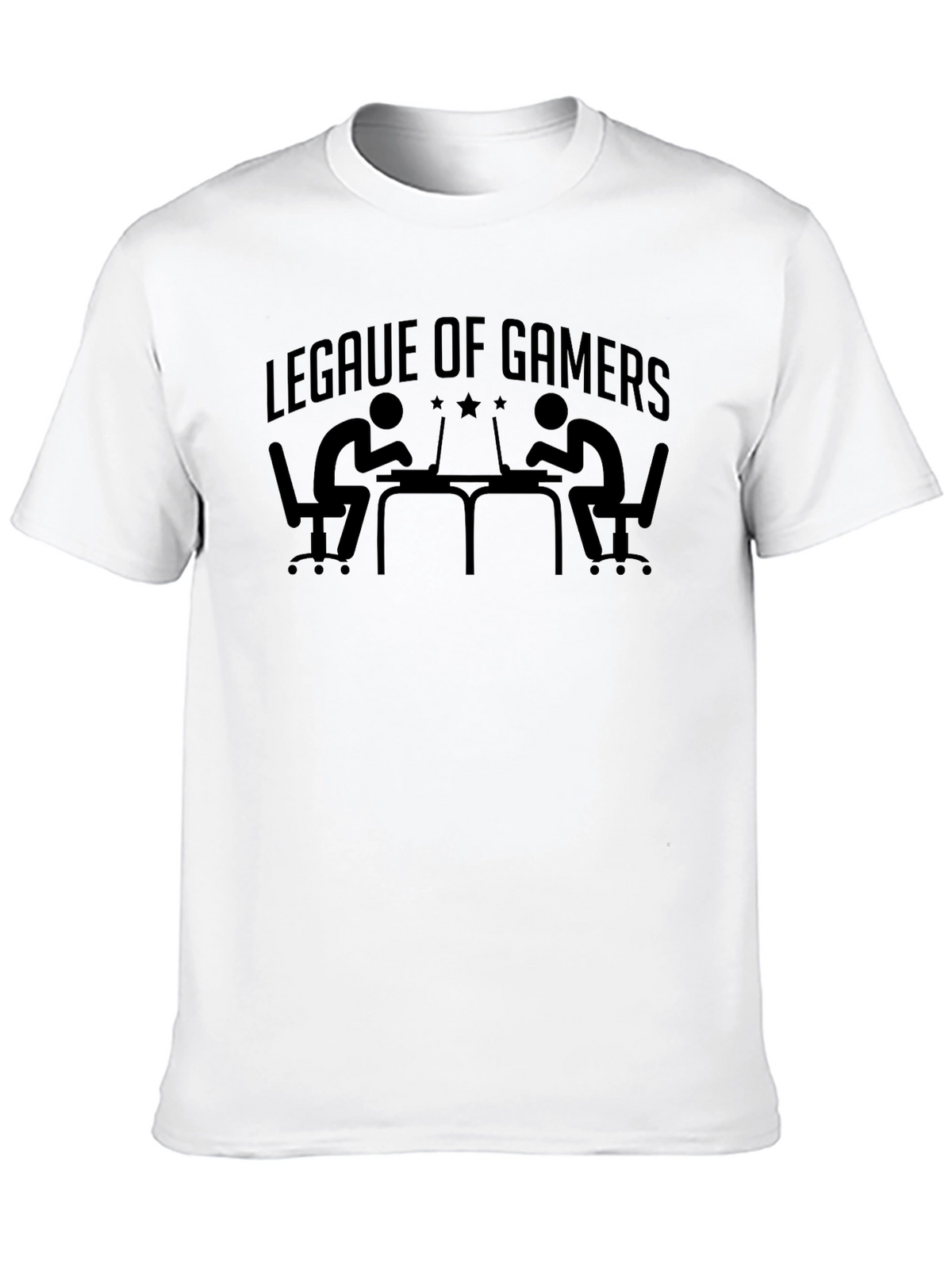 League of Gamers T-Shirt - Black Gaming Tee