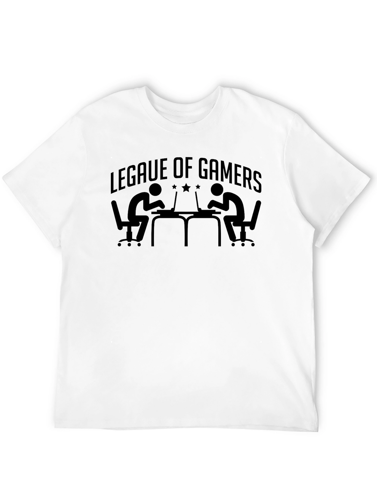 League of Gamers T-Shirt - Black Gaming Tee