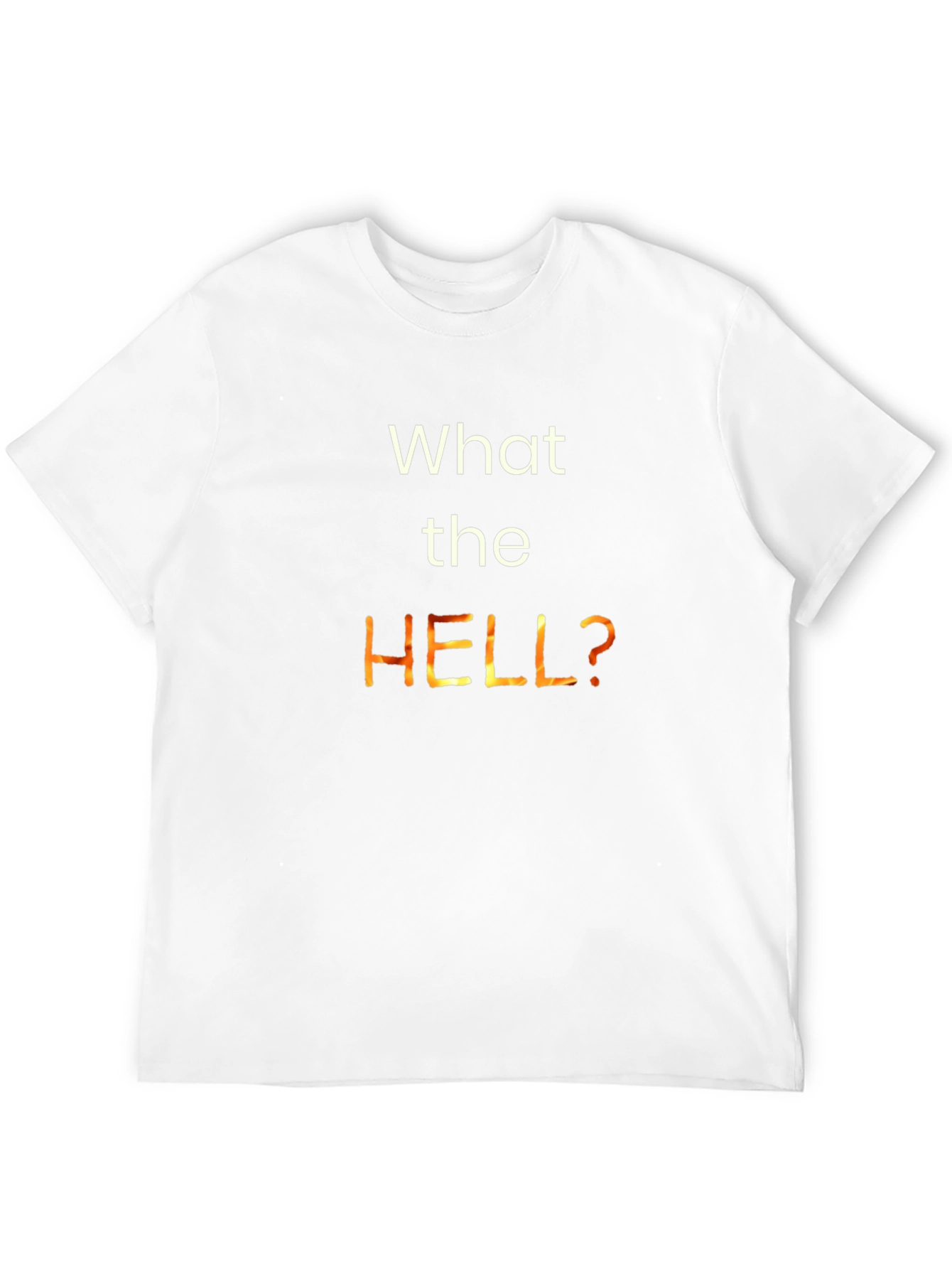What the HELL Graphic T-Shirt - Bold Statement Tee