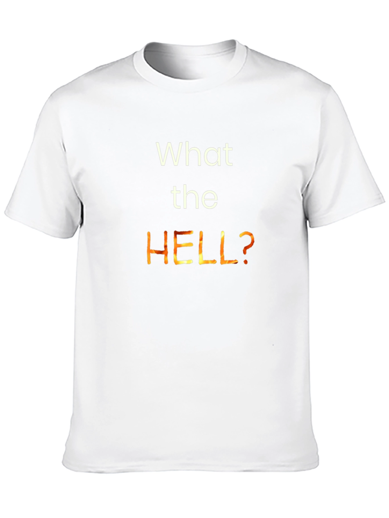 What the HELL Graphic T-Shirt - Bold Statement Tee