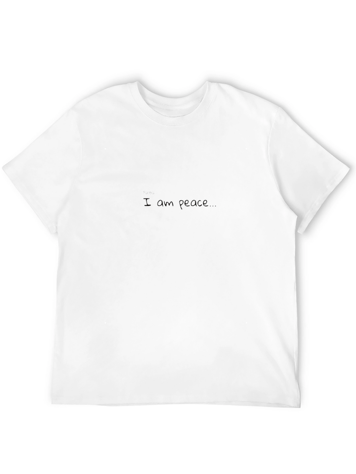 I am peace black t-shirt