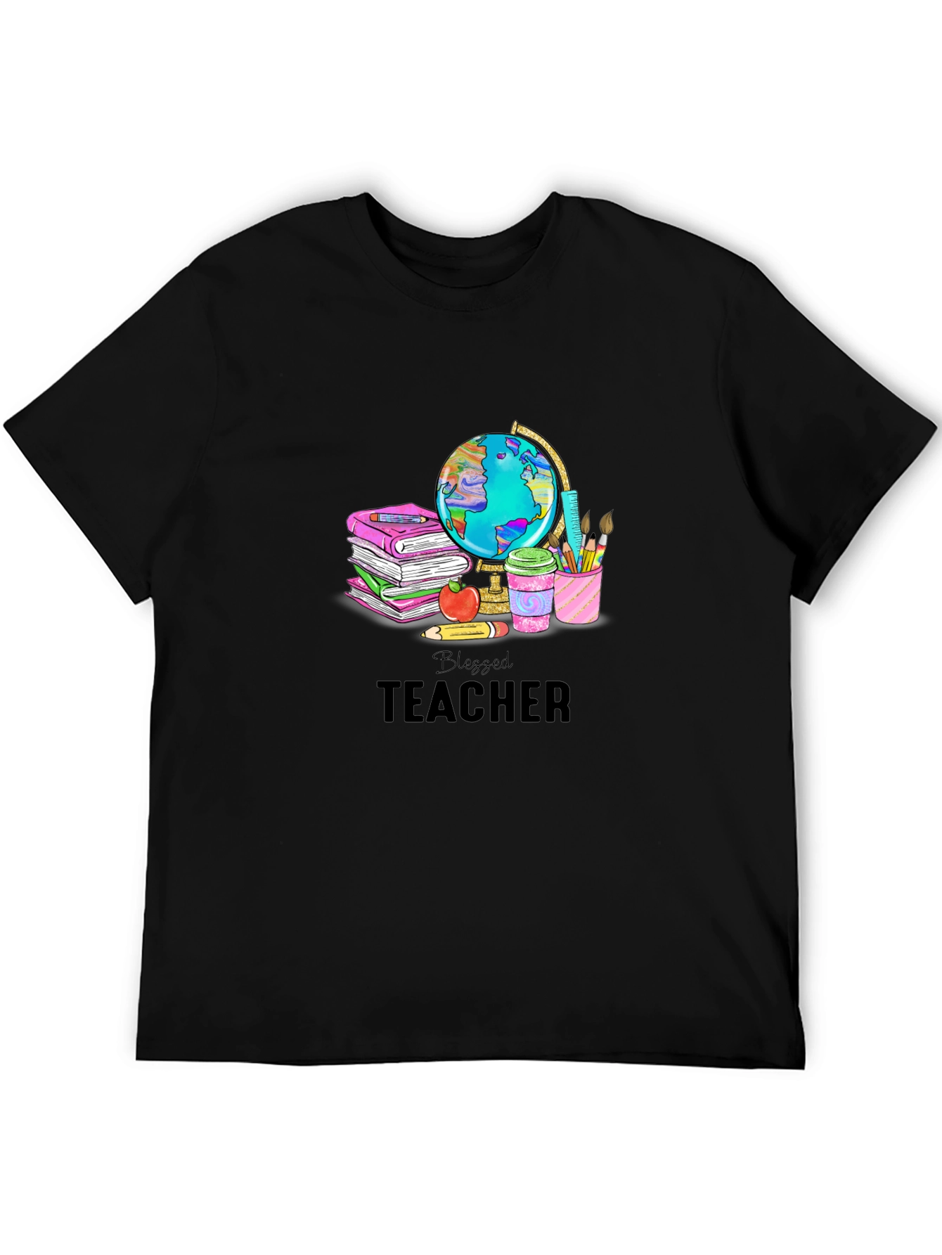 Blessed Teacher Graphic T-Shirt