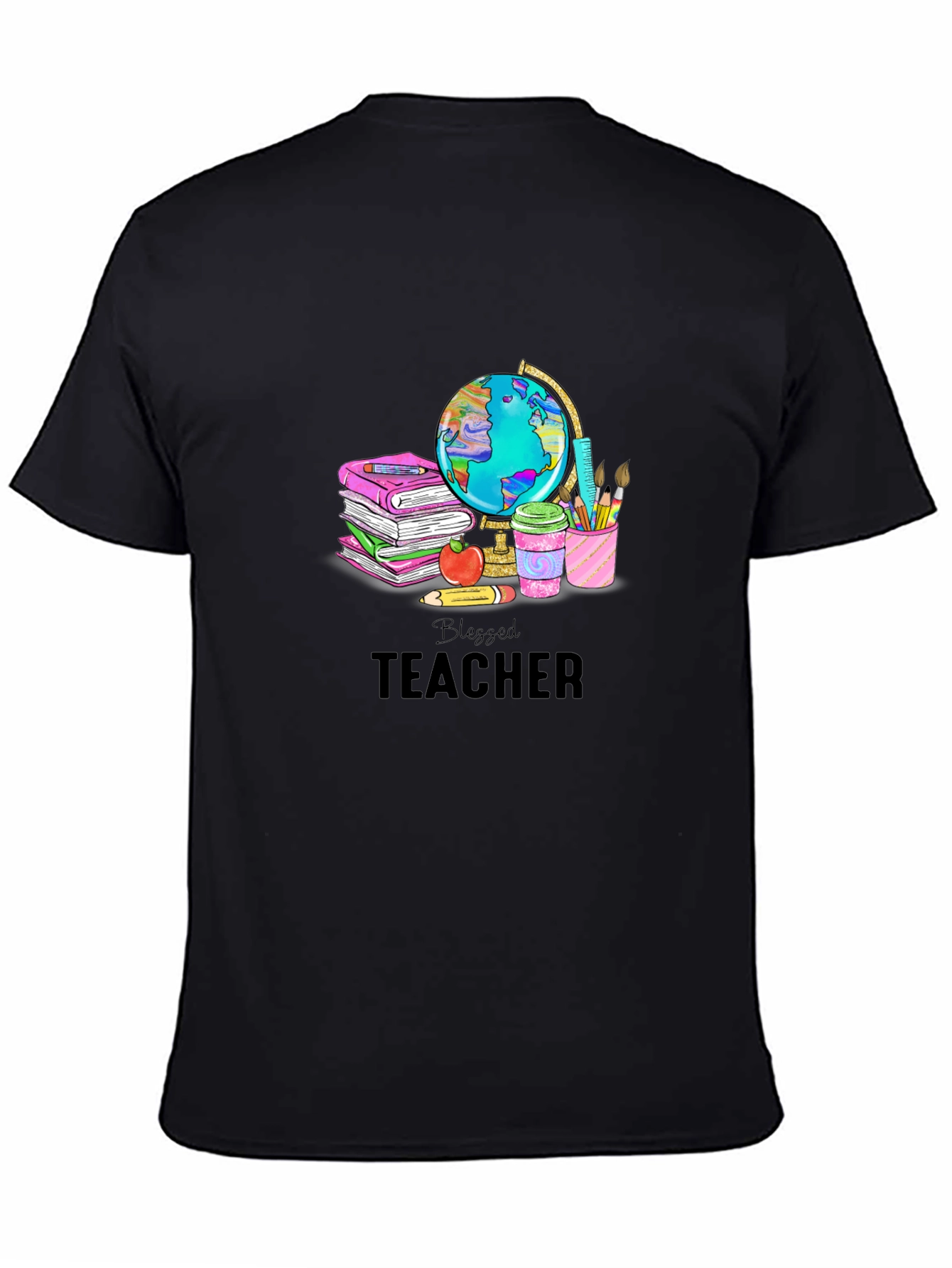 Blessed Teacher Graphic T-Shirt
