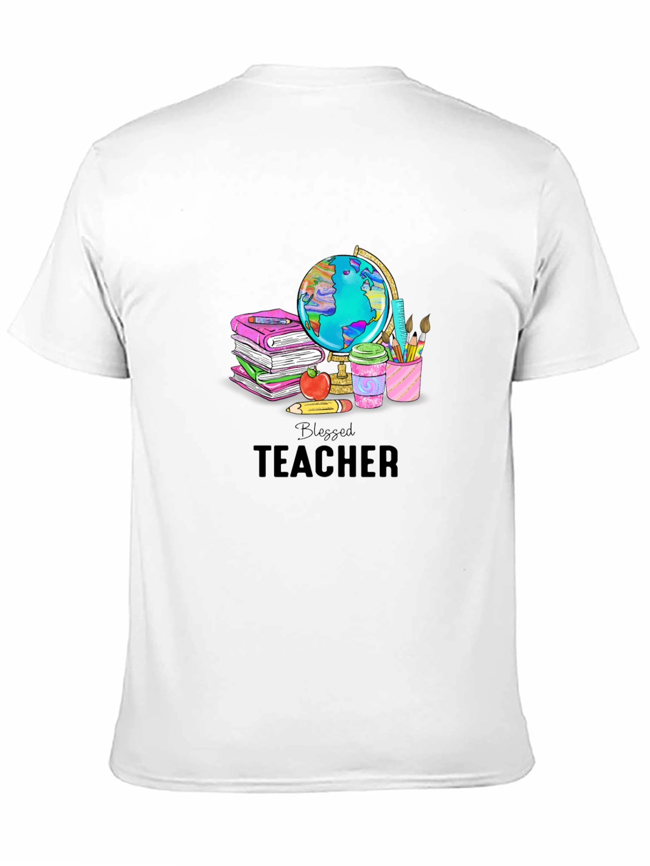 Blessed Teacher Graphic T-Shirt