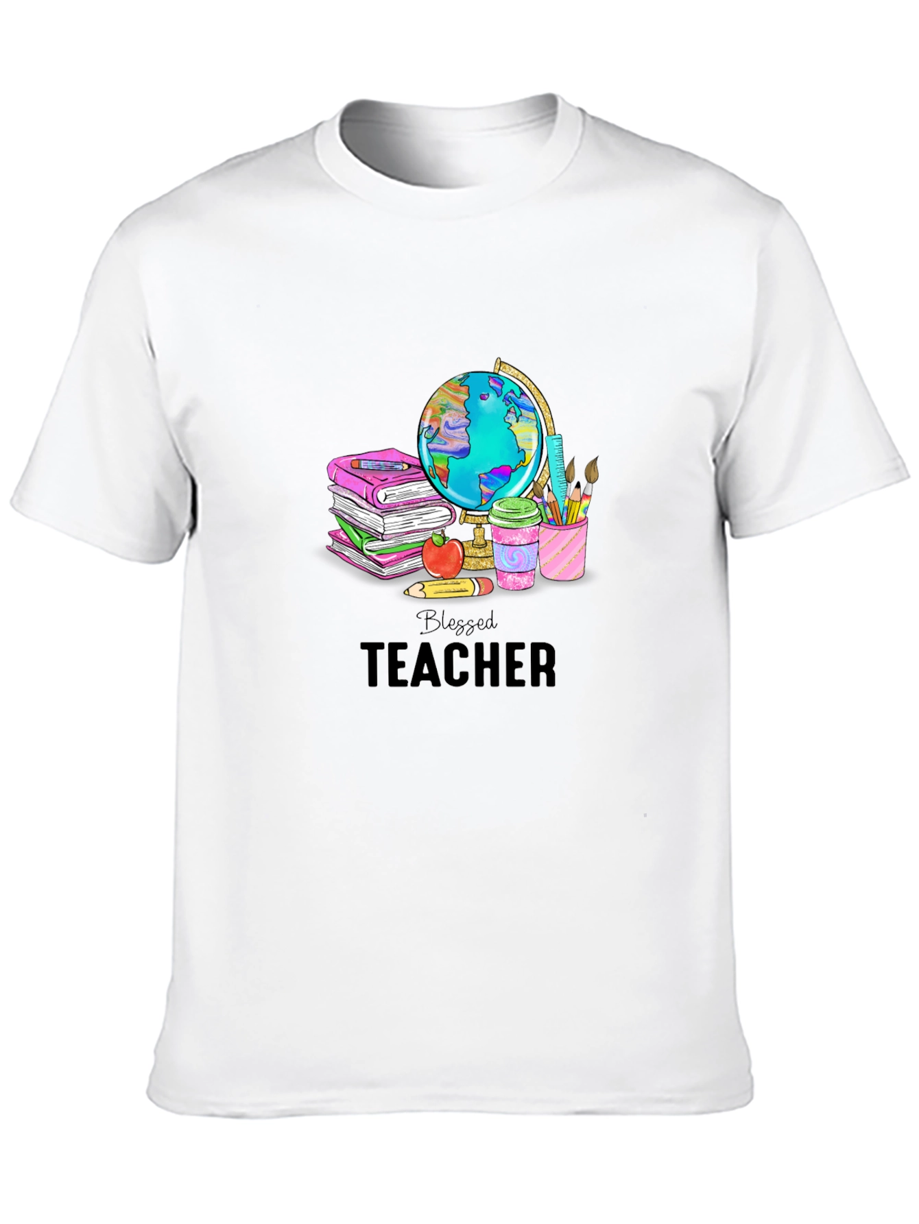 Blessed Teacher Graphic T-Shirt