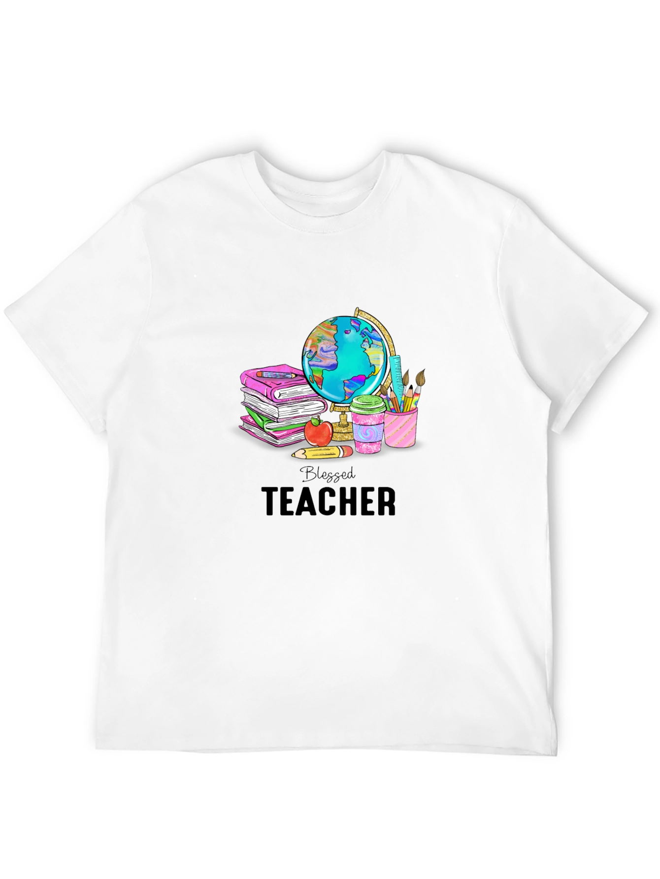 Blessed Teacher Graphic T-Shirt