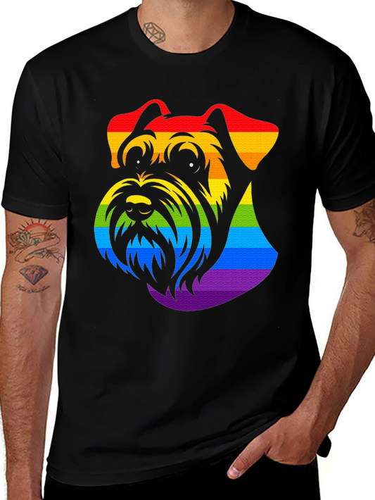 Rainbow Schnauzer Pride T-Shirt