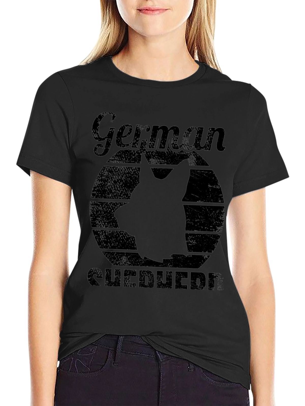 German Shepherd Silhouette Tee