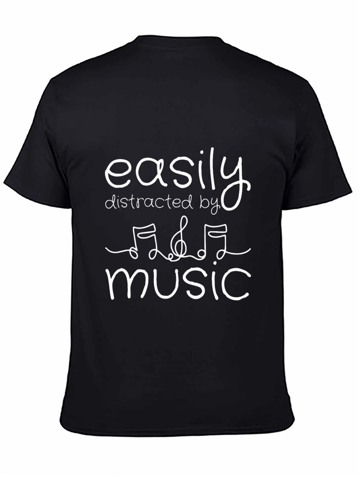 Easily Distracted by Music Graphic Tee