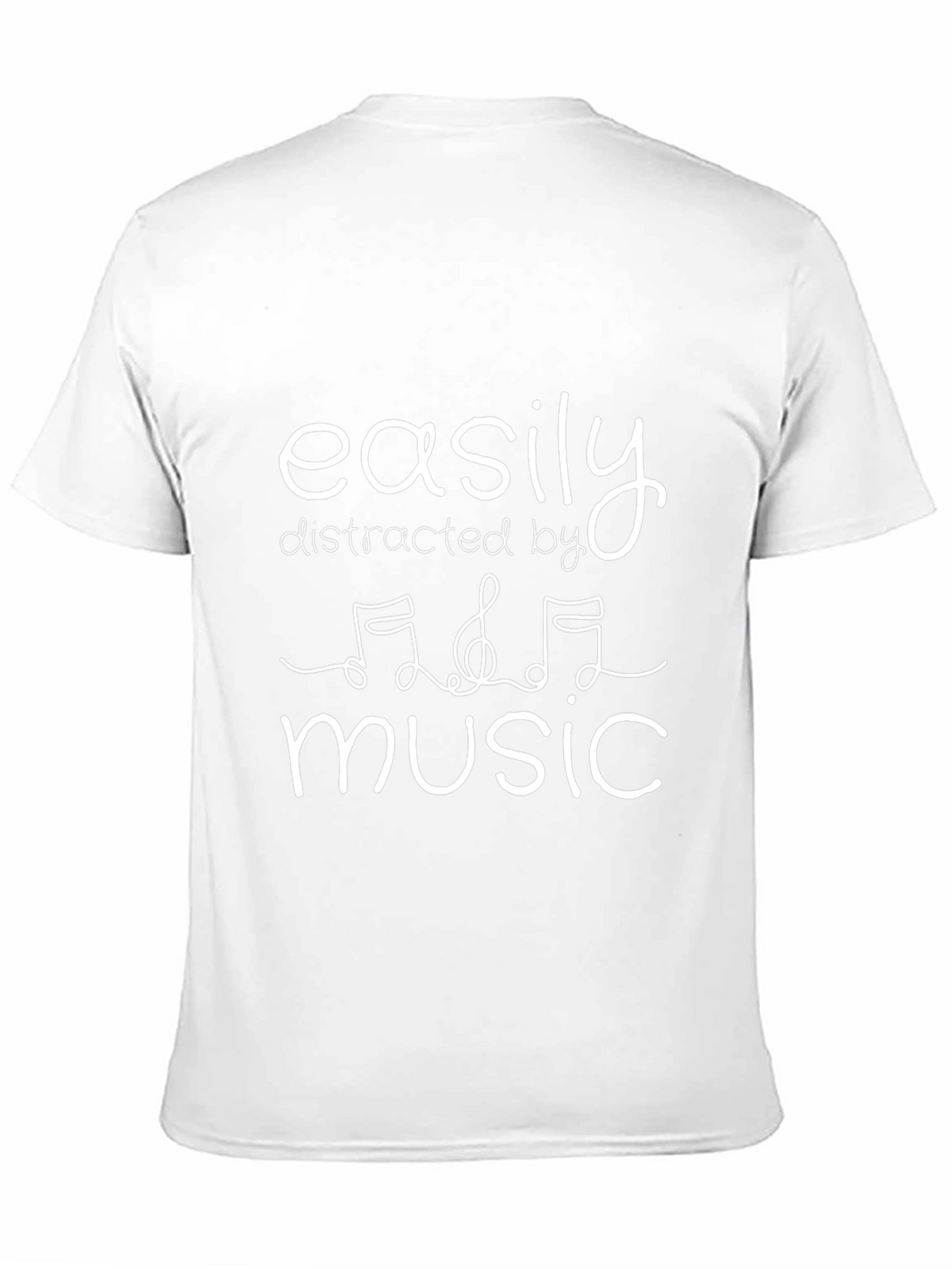 Easily Distracted by Music Graphic Tee