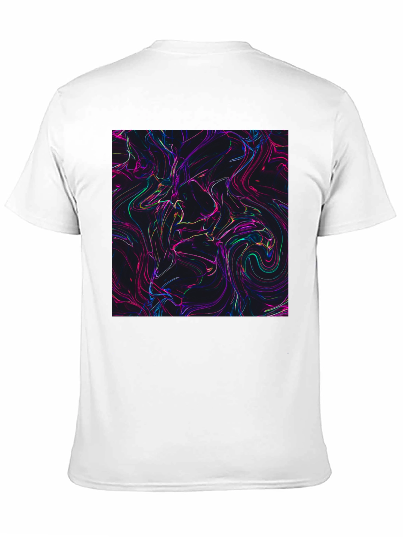 Abstract Swirl Graphic Tee