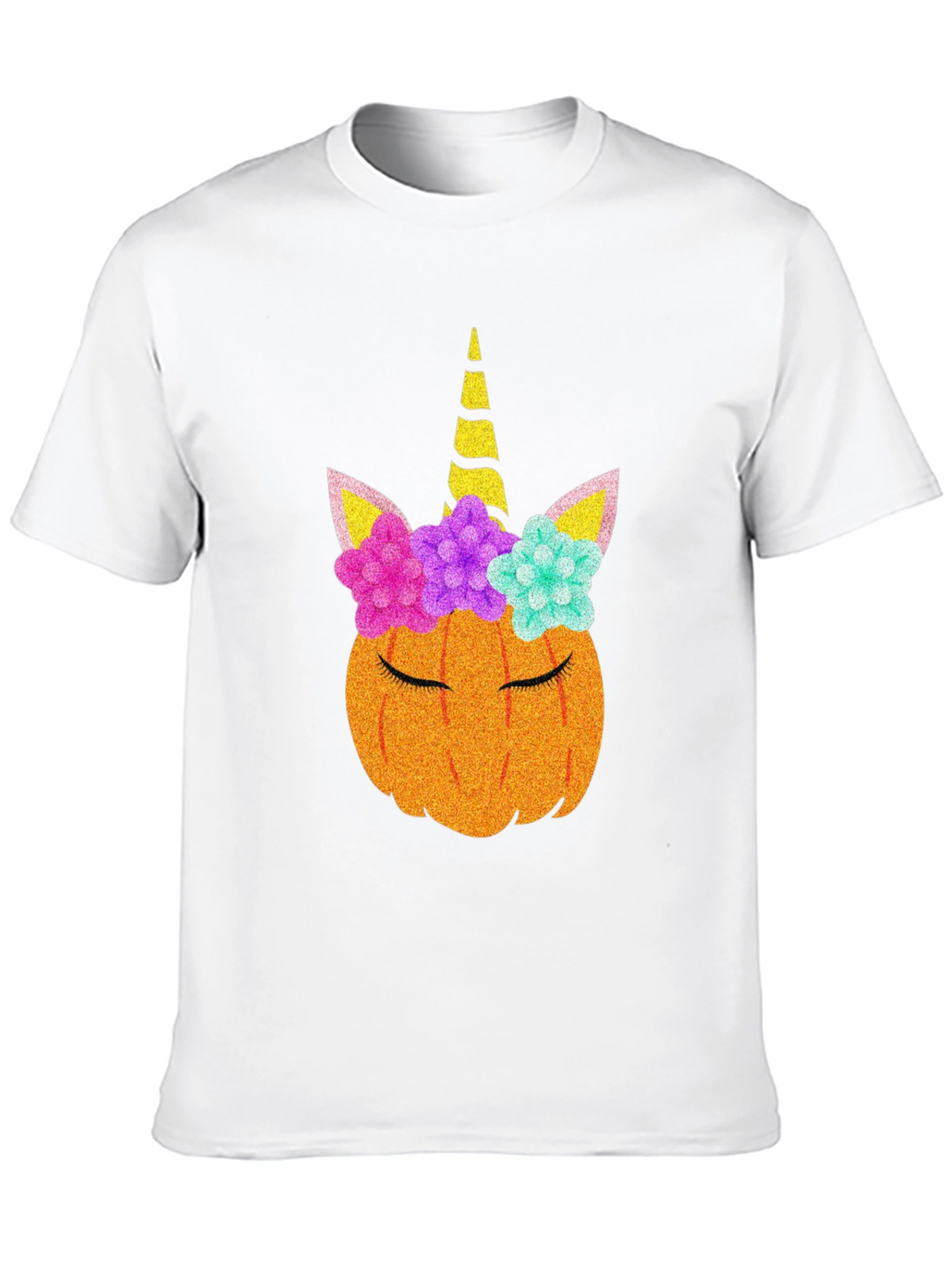 Unicorn Pumpkin Halloween T-Shirt