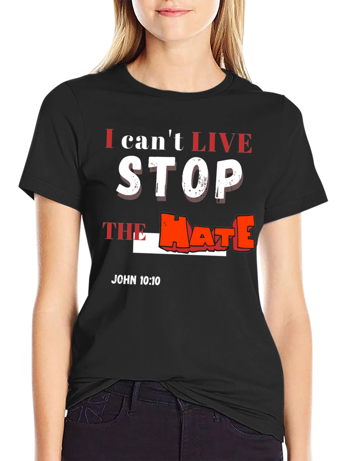 Stop the Hate Graphic Tee
