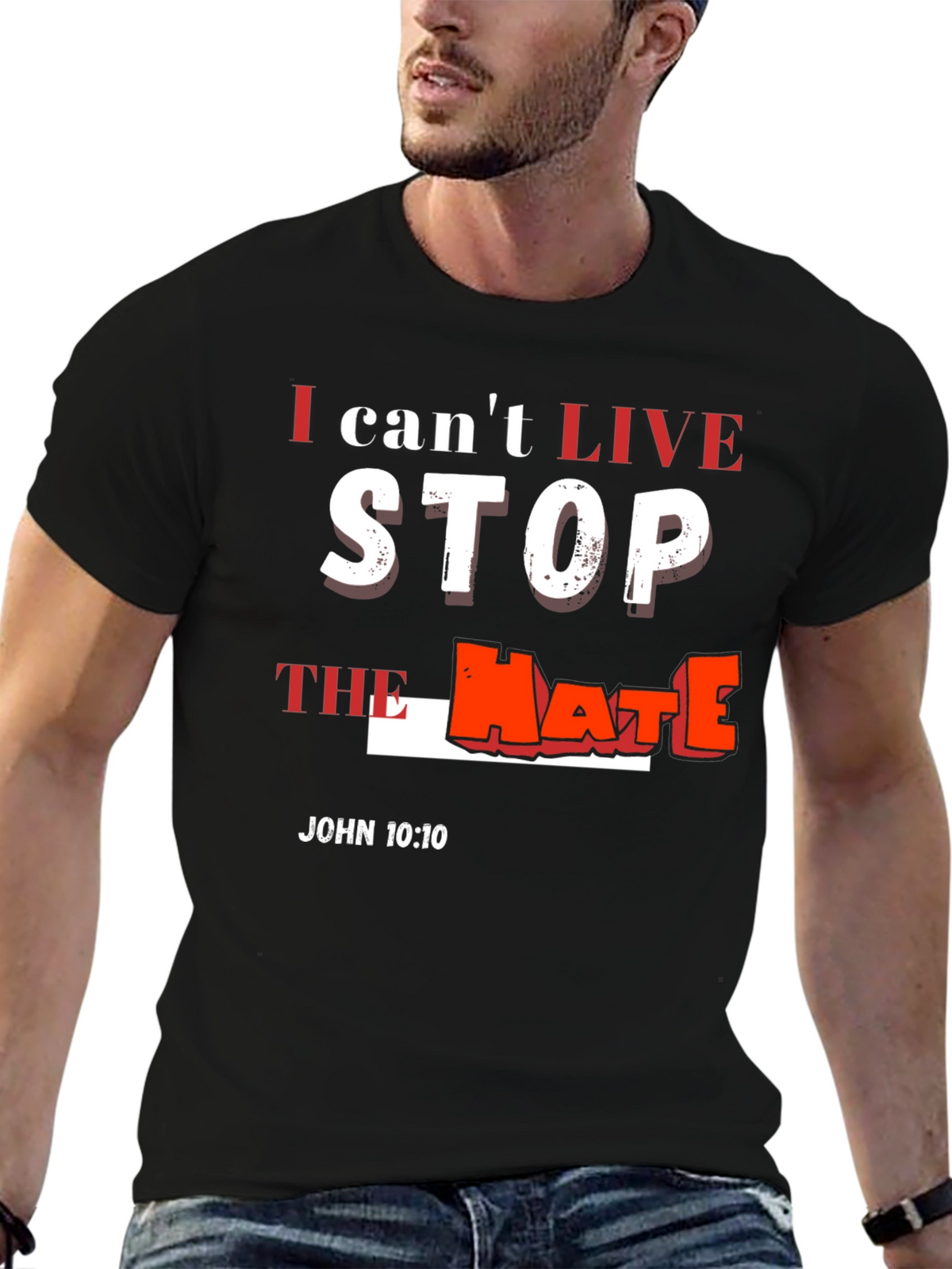 Stop the Hate Graphic Tee