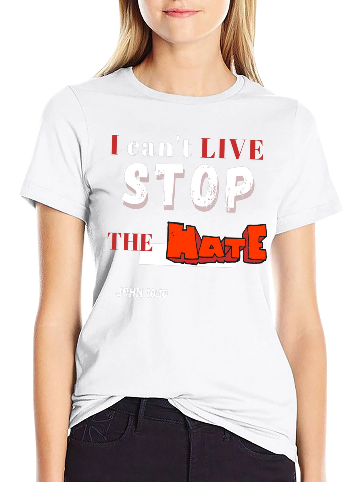 Stop the Hate Graphic Tee