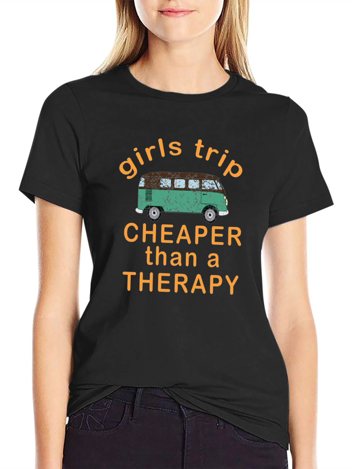 Girls Trip Cheaper Than Therapy Graphic Tee