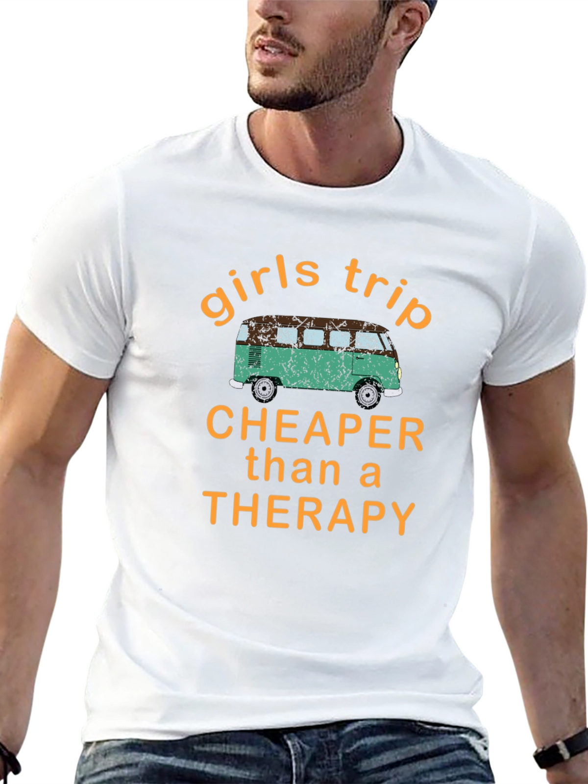Girls Trip Cheaper Than Therapy Graphic Tee