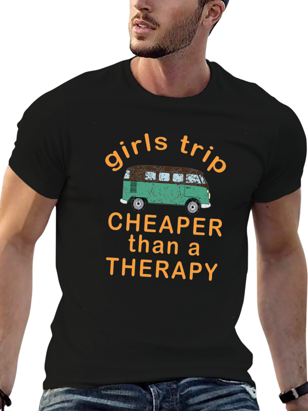 Girls Trip Cheaper Than Therapy Graphic Tee