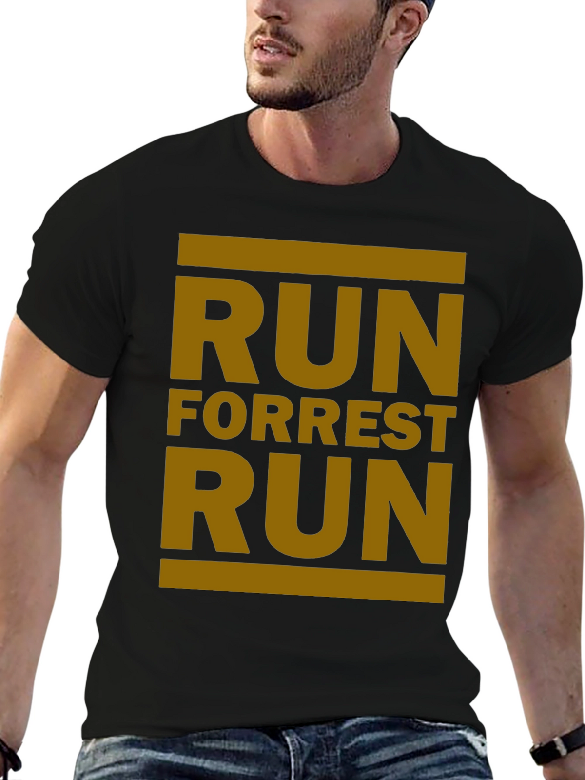 Run Forrest Run T-Shirt - Iconic Movie Tee