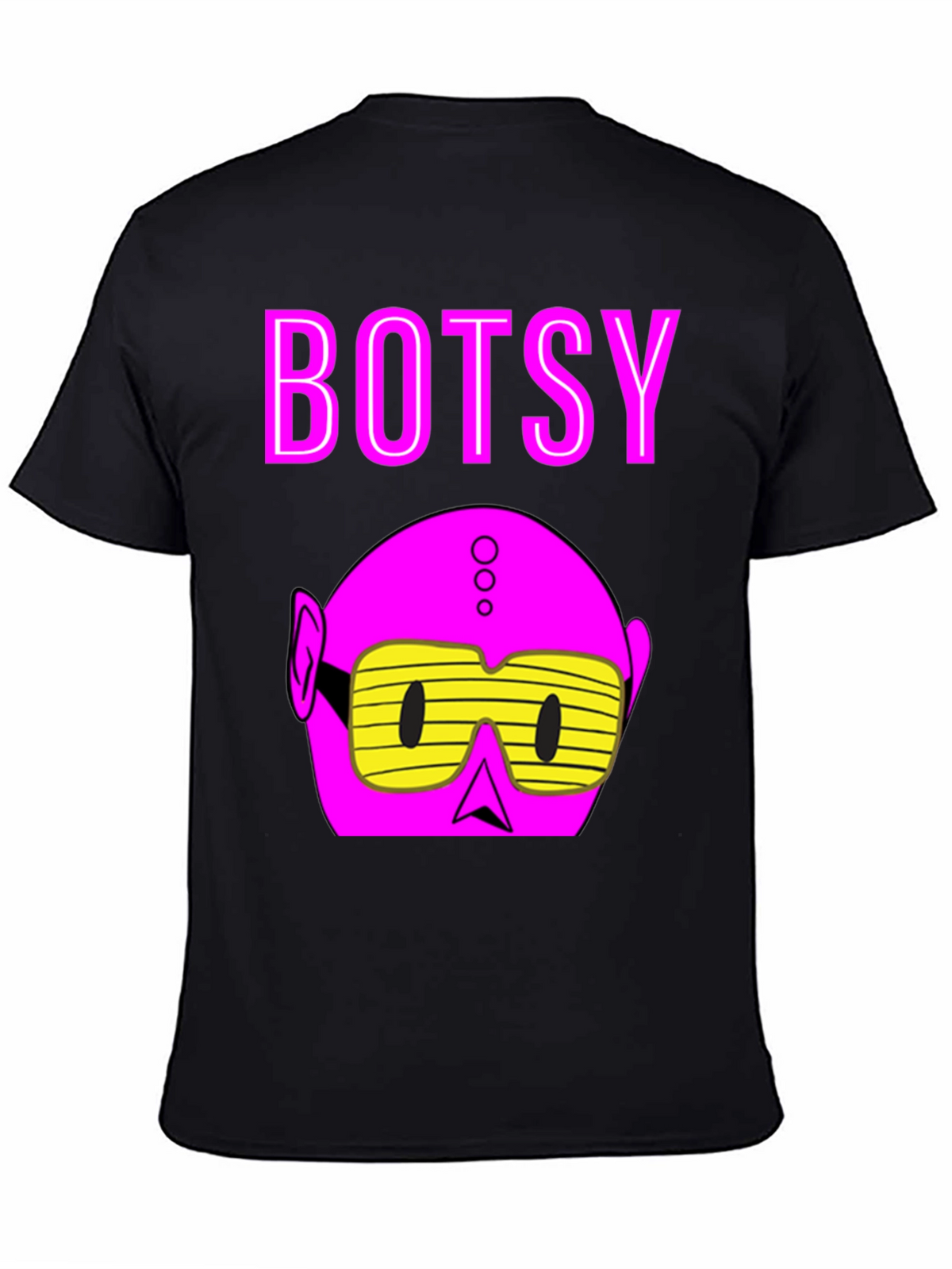 Botsy Graphic Tee - Retro Robot Design