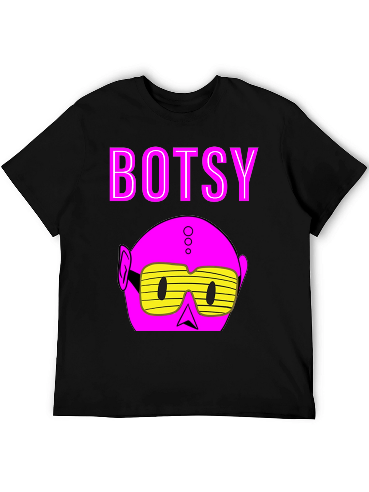 Botsy Graphic Tee - Retro Robot Design