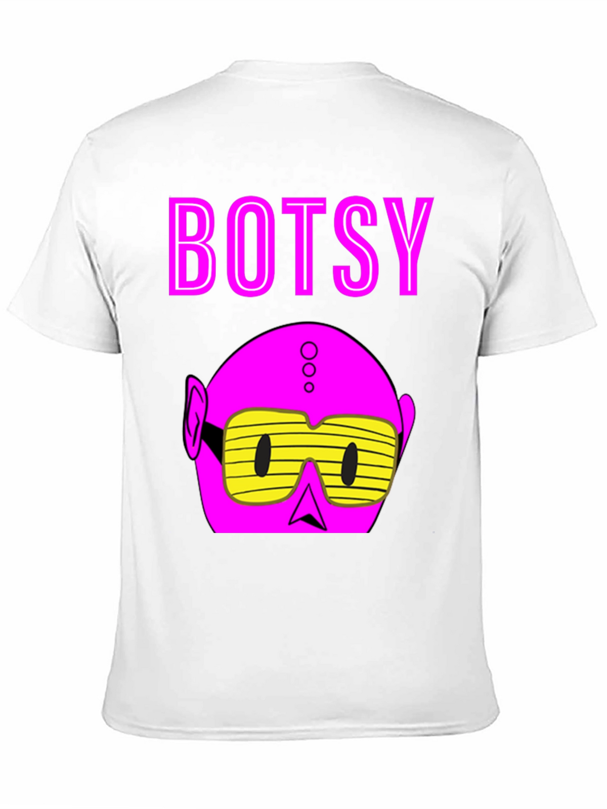 Botsy Graphic Tee - Retro Robot Design