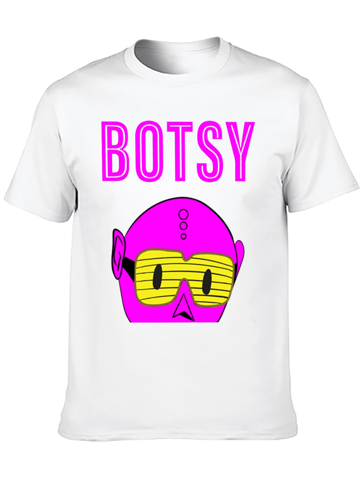 Botsy Graphic Tee - Retro Robot Design