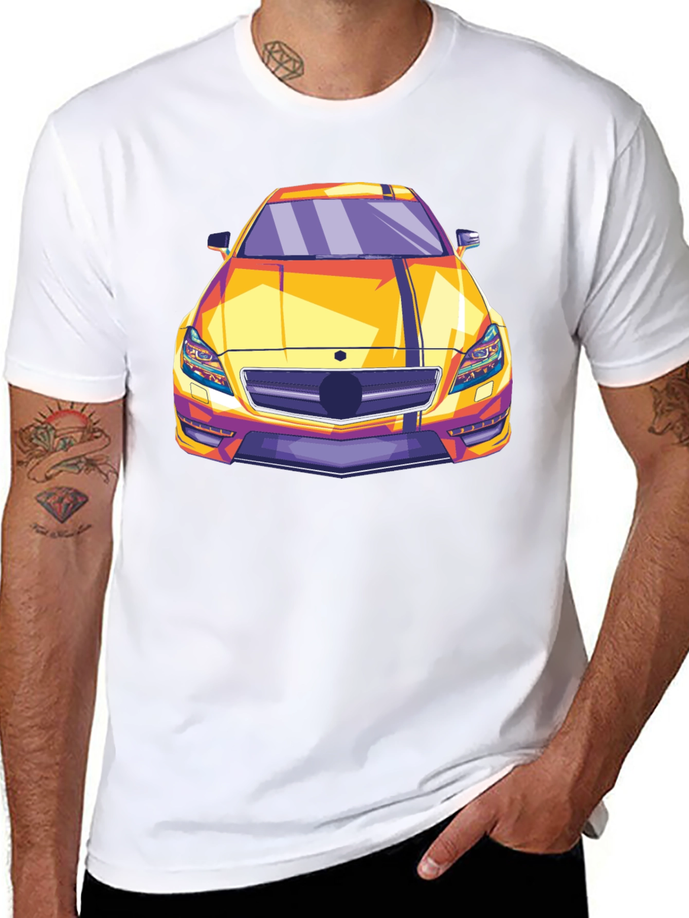 Car Graphic T-Shirt - Stylish Automotive Design