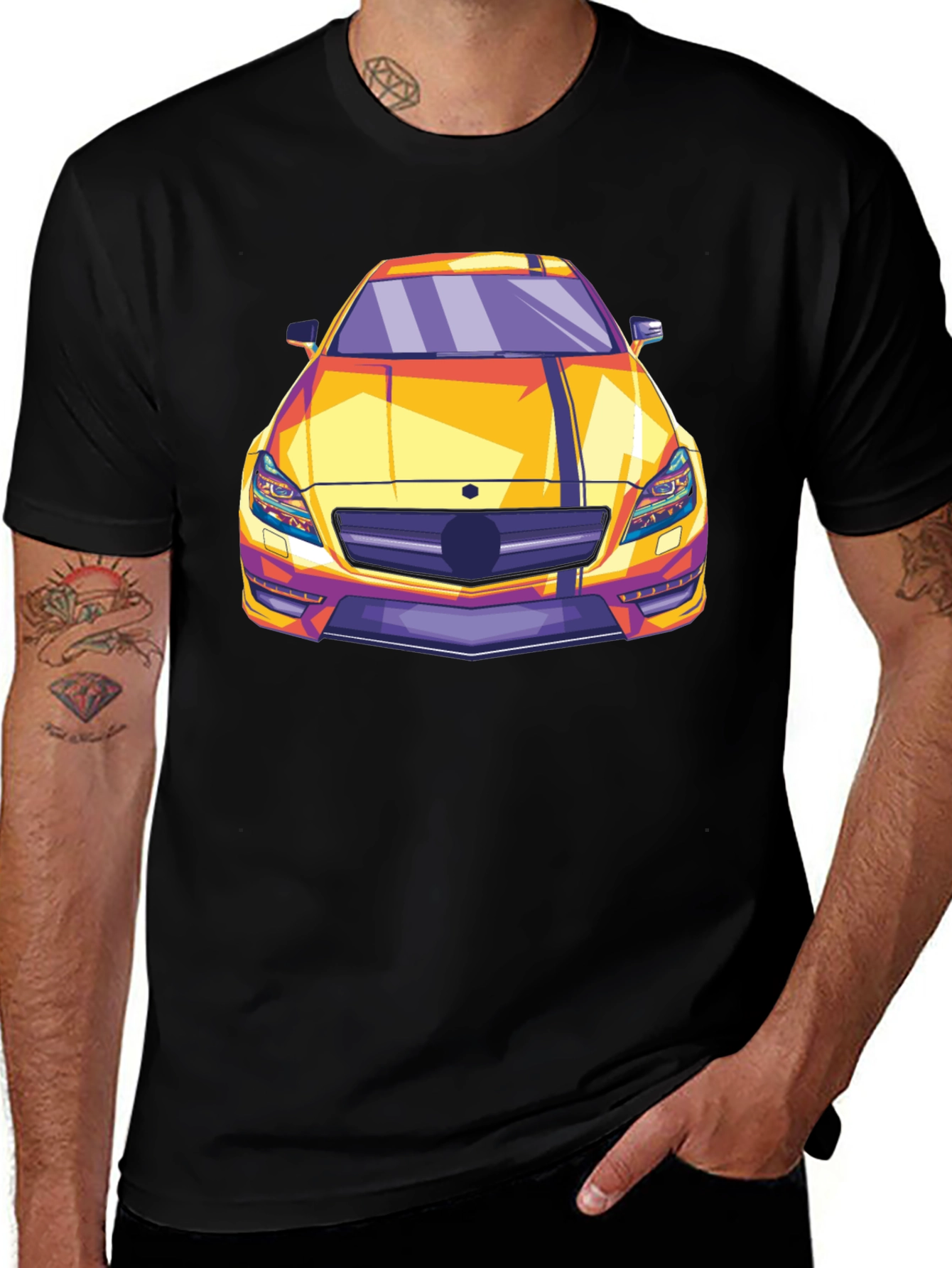Car Graphic T-Shirt - Stylish Automotive Design