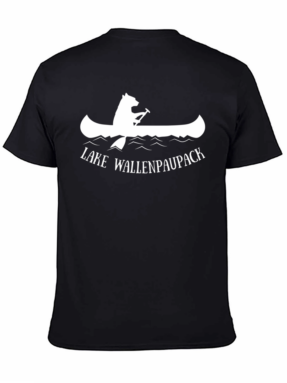 Lake Wallenpaupack Canoe Bear T-Shirt