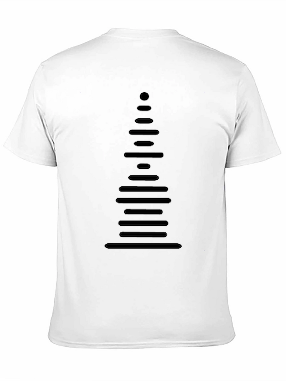 Modern Graphic Tee - Black - Soundwave Design