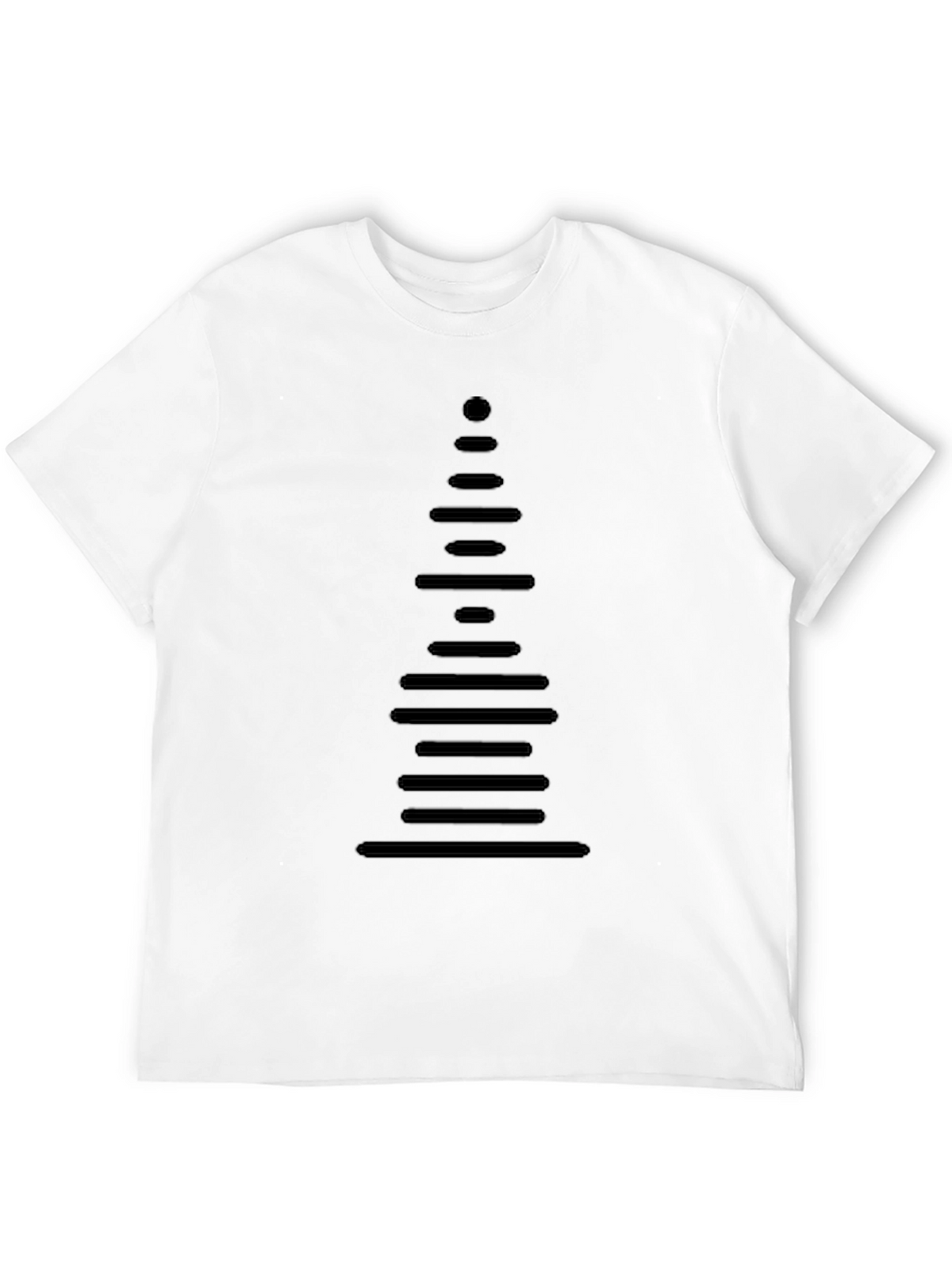 Modern Graphic Tee - Black - Soundwave Design