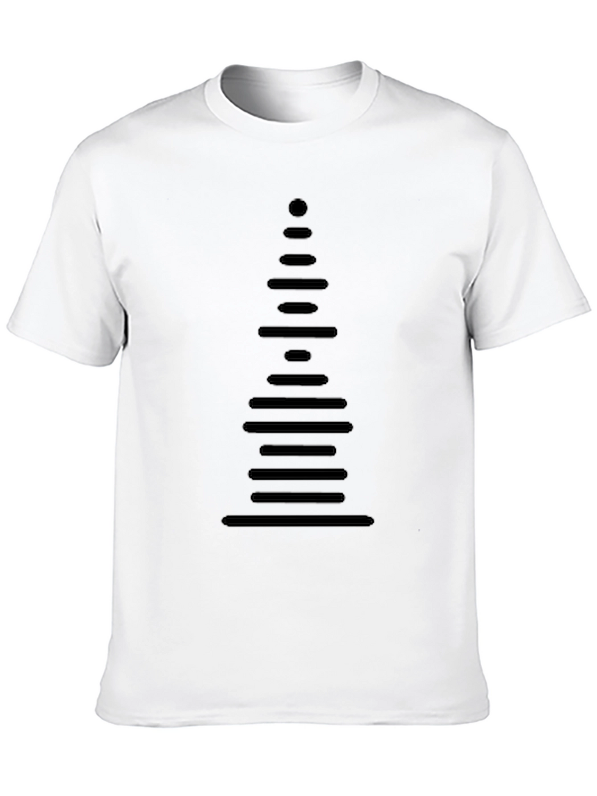 Modern Graphic Tee - Black - Soundwave Design