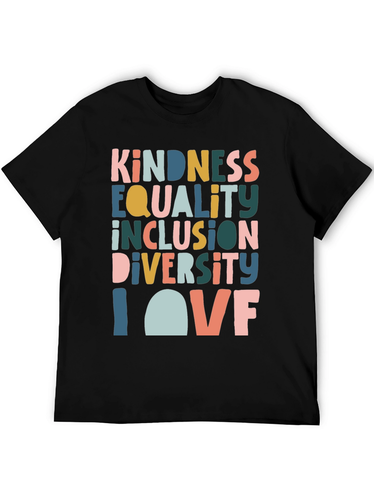 Kindness Equality Inclusion Diversity Love T-Shirt