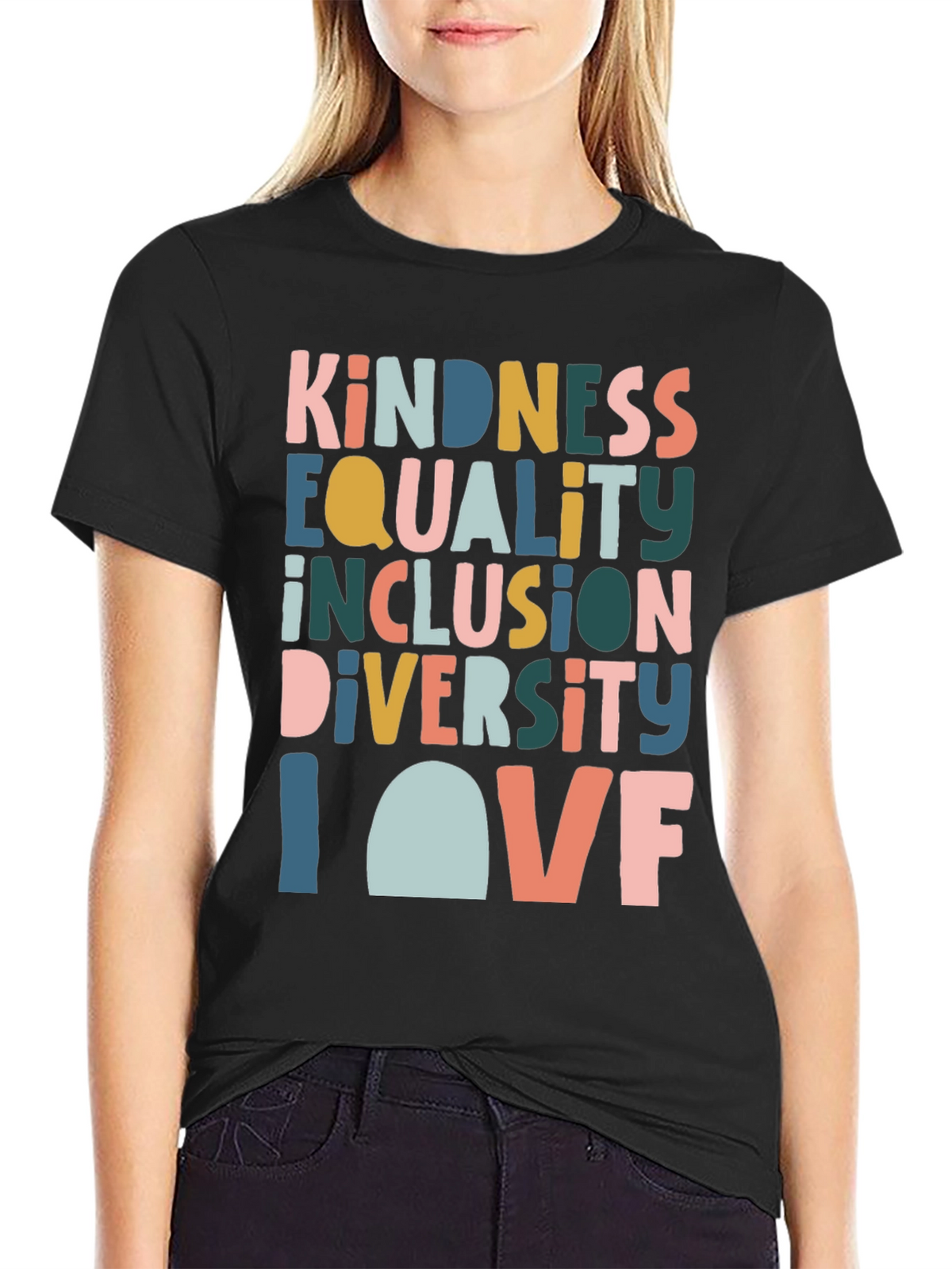 Kindness Equality Inclusion Diversity Love T-Shirt
